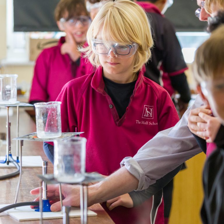 Science Lab at The Mall School