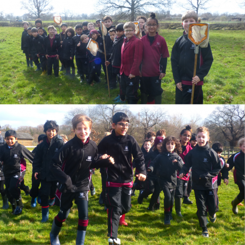 students on a trip