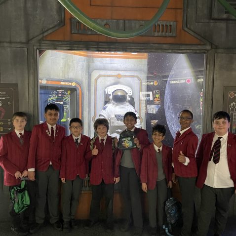 students on a trip
