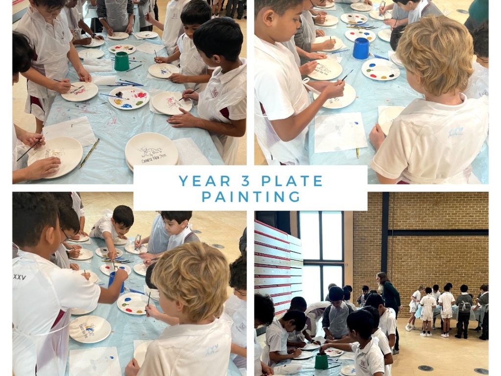 Year 3 Plate Painting