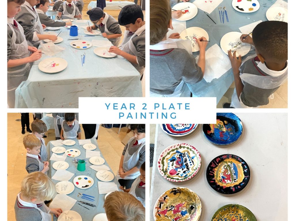 Year 2 Plate Painting
