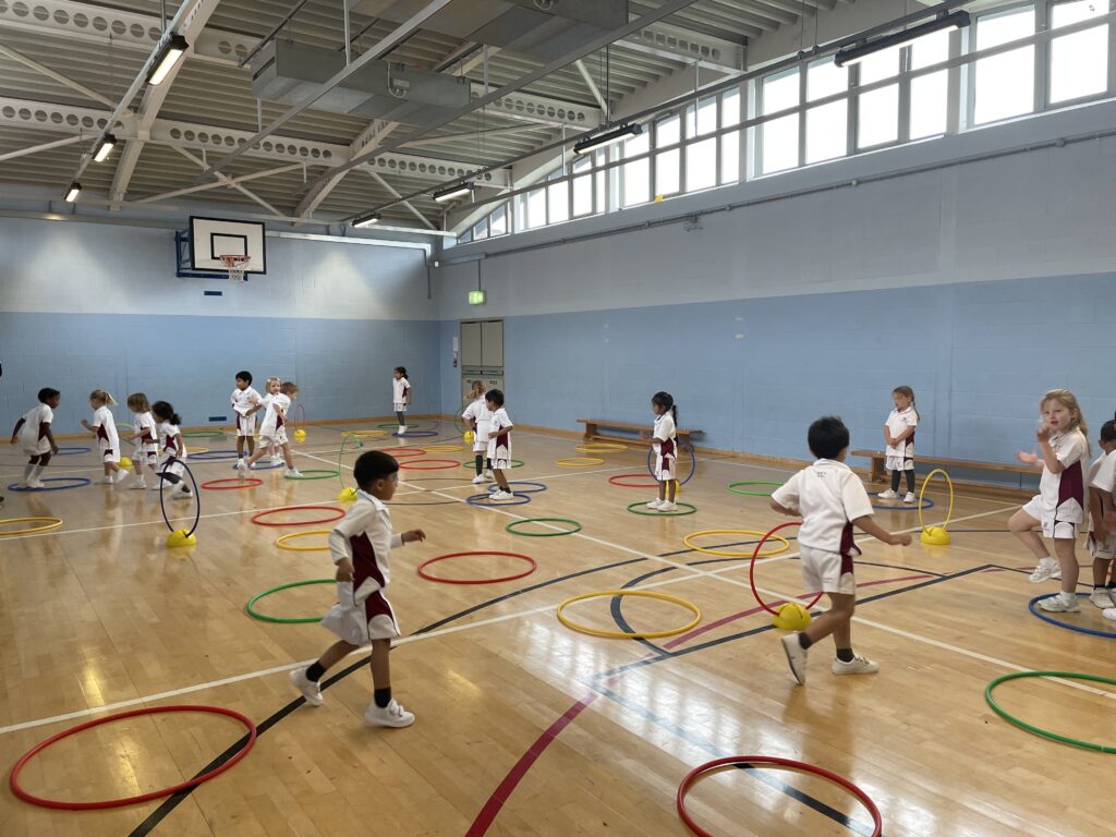 pe lesson at school