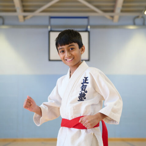 karate student