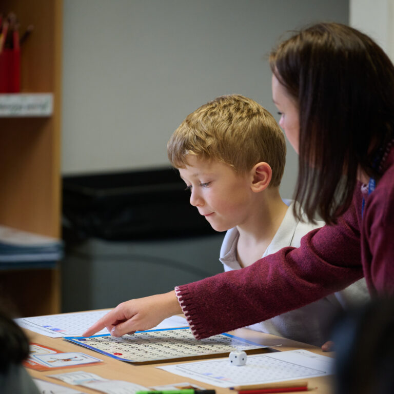 One to one support for a pupil with special educational needs