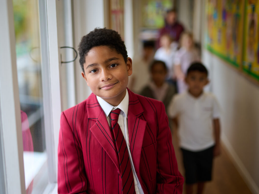 Year 6 pupil at The Mall School