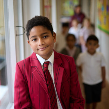 Year 6 pupil at The Mall School