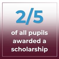 Two-fifths of pupils awarded scholarships