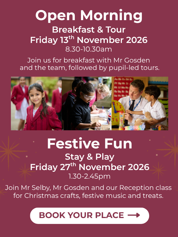 The Mall School Open Morning and Festive Fun